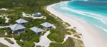 Brand New Villa on Pink-Sand Beachfront Estate with Shared Pool