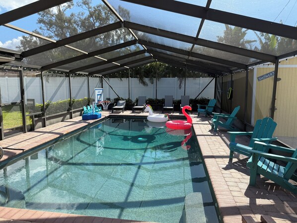 Watch the yard games while enjoying some sun.
