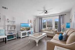 TV, table football, ping pong, books