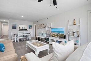 TV, table football, ping pong, books