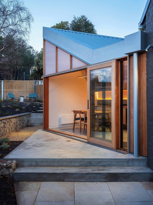 Exterior detail - Little Brick Cottage (South Hobart)