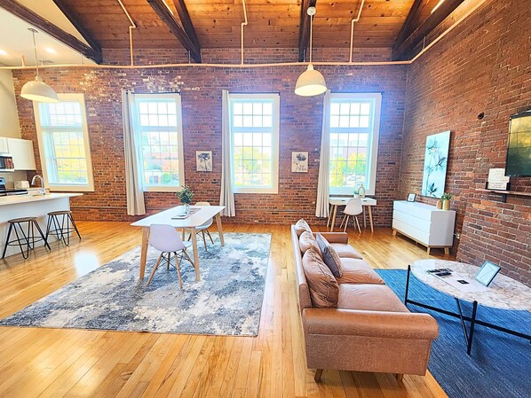 Smart-tv en een kantoor