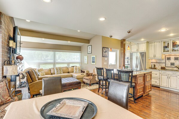 Façade de l’hébergement