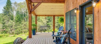 Fire Pit & Views: Pet-friendly Vermont Cabin