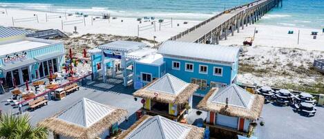 Accommodatie ligt op het strand