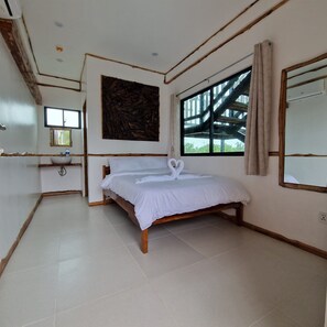 Kahden hengen huone | Ilmainen Wi-Fi, vuodevaatteet