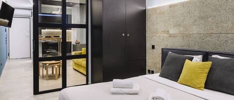 舒适套房 | 1 多间卧室、埃及棉床单、高档床上用品、记忆海绵床垫