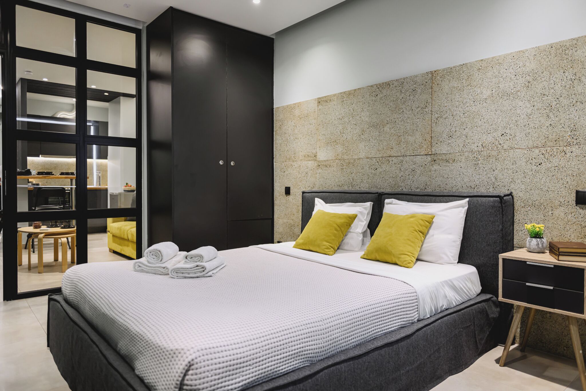 Comfort-Suite | 1 Schlafzimmer, Bettwäsche aus ägyptischer Baumwolle