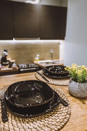 Private kitchen - Athens Center Modern Suite (Athens)