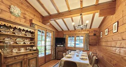 Chalet 6-8 pers, 4 chambres, proche remontées, parking