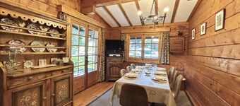 Chalet 6-8 pers, 4 bedrooms, near lifts, parking