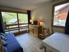 Interior - Charming 2-room apartment in Méribel with balcony and WIFI, ski-in/ski-out (Méribel)