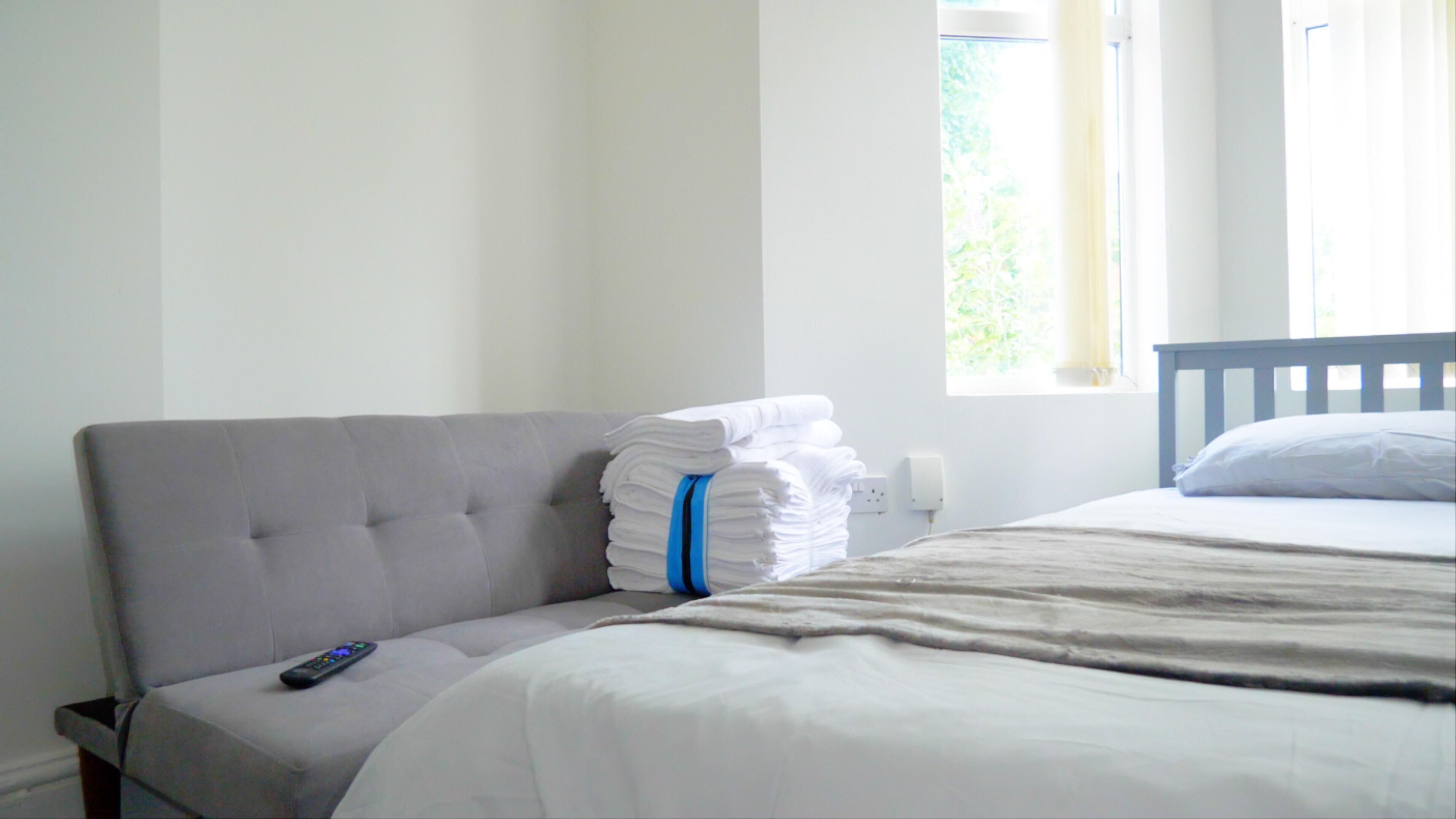 開放式客房 | 免費無線上網、床單