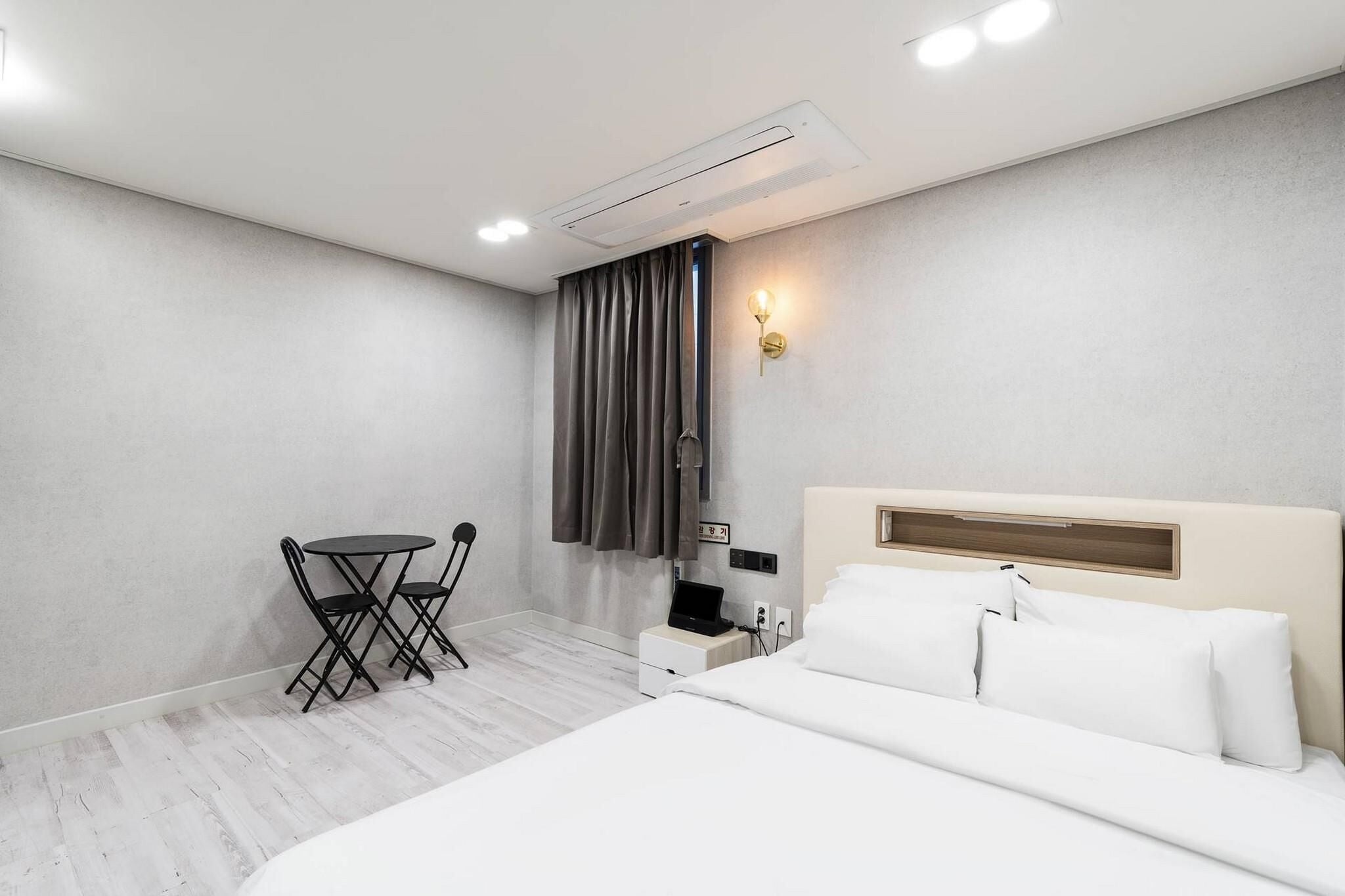 Standard Double Room, City View | Premium bedding, free minibar items, laptop workspace, blackout drapes