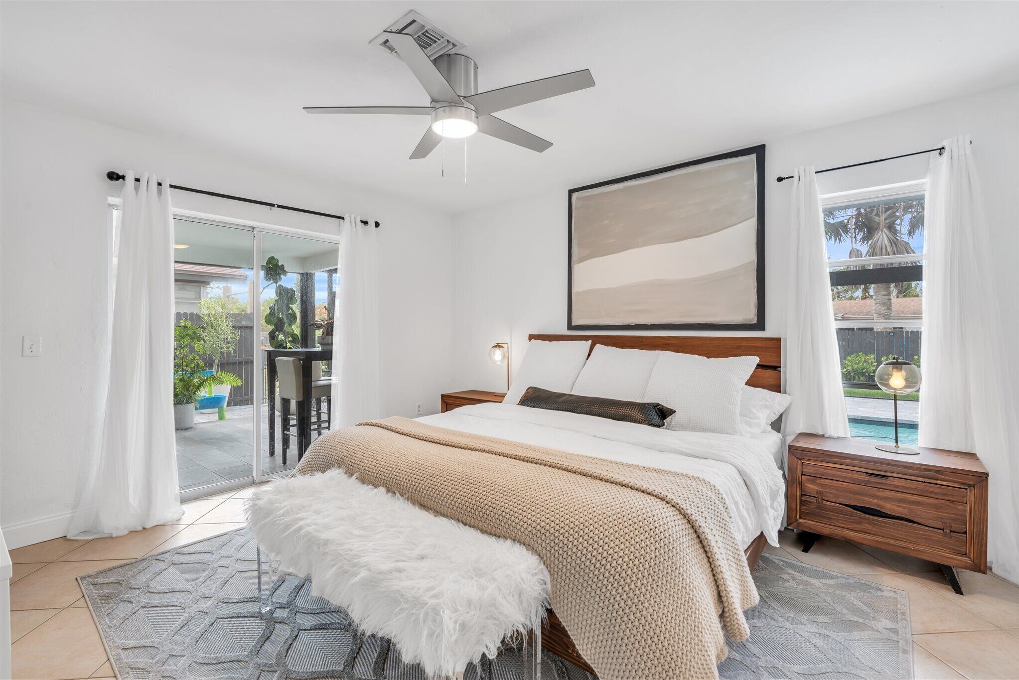 3 bedrooms, iron/ironing board, travel crib, free WiFi