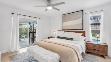 3 bedrooms, iron/ironing board, travel crib, free WiFi