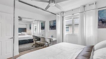 3 bedrooms, iron/ironing board, travel crib, free WiFi