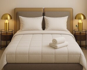 1 chambre, fer et planche à repasser, Wi-Fi, draps fournis