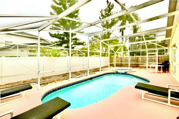 Piscine chauffée