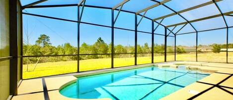 Piscine chauffée