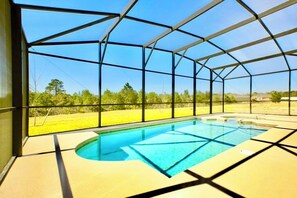 Uppvärmd pool