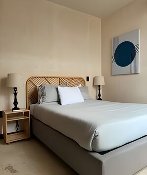 1 habitación y ropa de cama 
