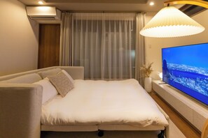 Casa Premium, 3 habitaciones, no fumadores, cocina | Sala de estar | Una televisión de pantalla plana