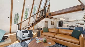 TV, fireplace, table tennis