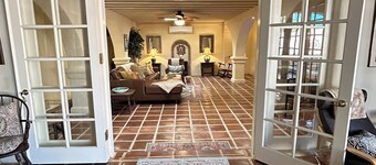 BIG ONE OF A KIND EUROPEAN SPANISH MEXICAN HACIENDA HOUSE W/ POOL ARTSY VINTAGE