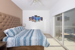 2 bedrooms, iron/ironing board, travel cot, WiFi