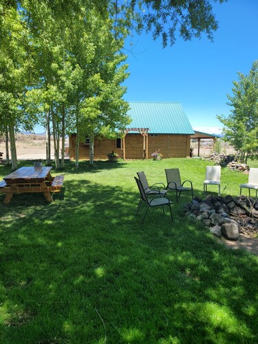 The Lazy Ass Ranch. The Field and Stream Room. Very pet-friendly. Tempur-Pedic.