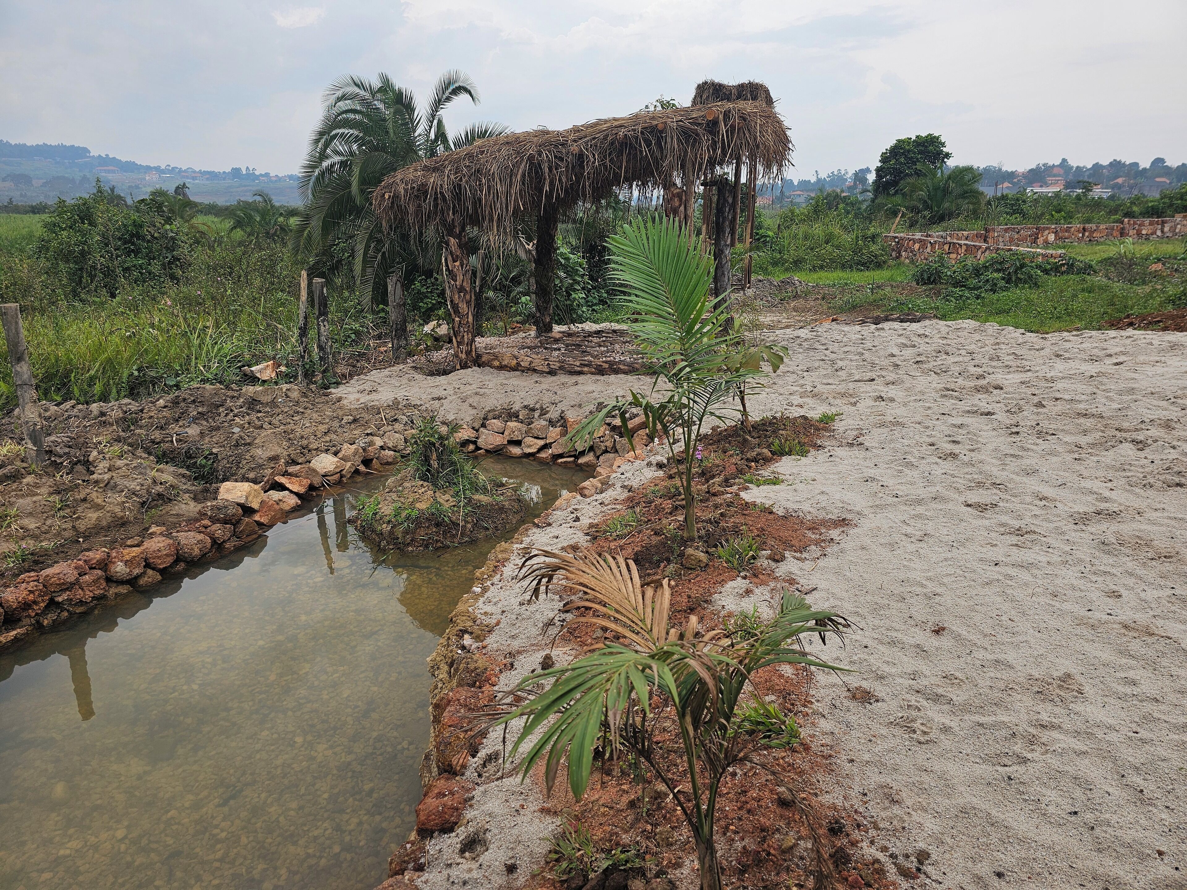 Vue sur le complexe touristique