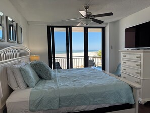 2 bedrooms, iron/ironing board, free WiFi, bed sheets - Unobstructed Gulf Views From All Rooms & Balcony + Direct Beach Access !  (Marco Island)