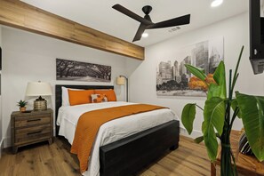 3 quartos, ferros/tábuas de passar roupa, Wi-Fi, roupa de cama