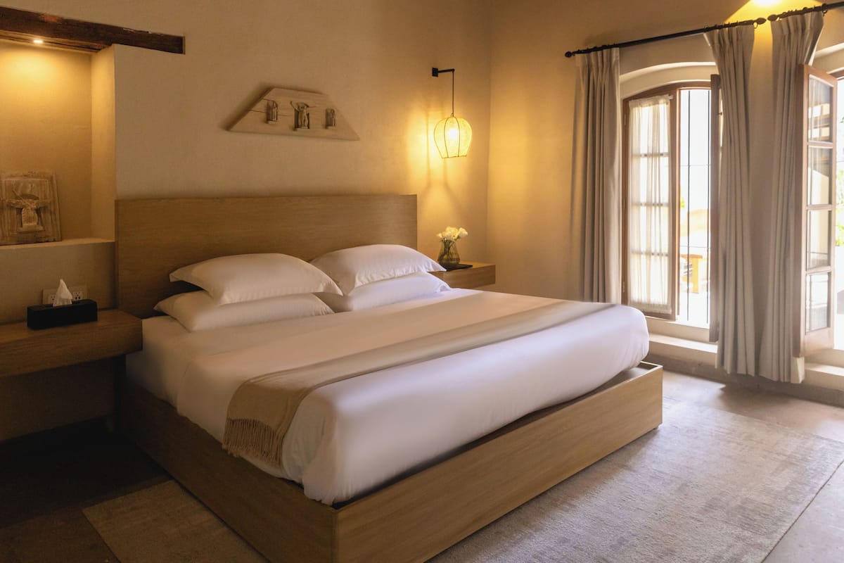 Luxe beddengoed, donzen dekbedden, pillowtop-bedden