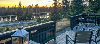 Stunning home in Sjusjøen with sauna