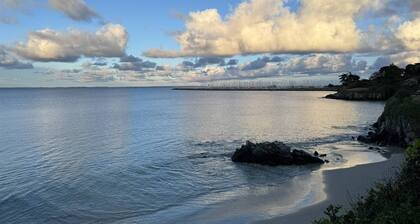 Studio Téviec 3*, 50m from the beach, parking, wifi