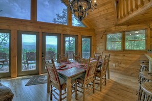 Dining - Born In The Rockies | MTN Views | Hot Tub | Fire Pit (Blue Ridge)
