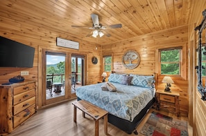 4 bedrooms, WiFi, bed sheets - Shepherd's Sky View | Secluded | MTN Views | Pool Table | (Morganton)