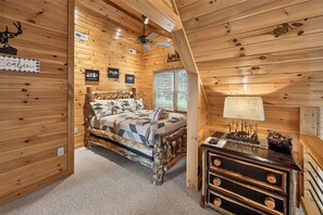4 bedrooms, WiFi, bed sheets - Shepherd's Sky View | Secluded | MTN Views | Pool Table | (Morganton)