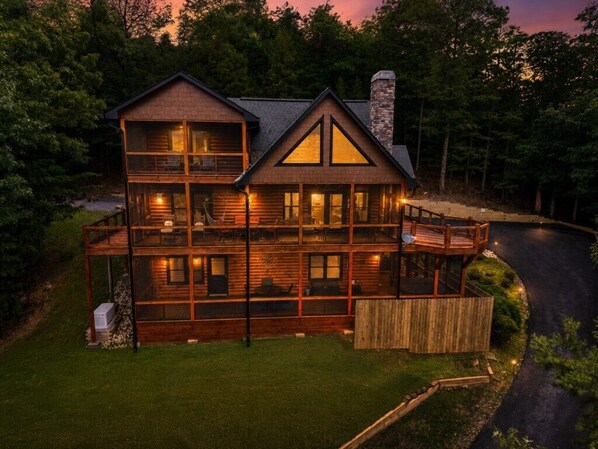Exterior - Shepherd's Sky View | Secluded | MTN Views | Pool Table | (Morganton)
