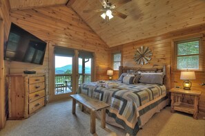 4 bedrooms, WiFi, bed sheets - Shepherd's Sky View | Secluded | MTN Views | Pool Table | (Morganton)