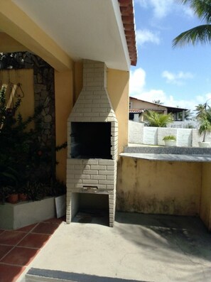 Terrace/patio - Casa de Praia na Beira mar em Pirangi. Onde Existe o Maior Cajueiro do Mundo (Nova Parnamirim Parnamirim)