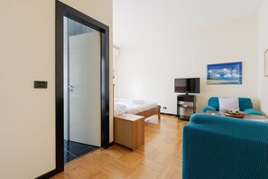 1 soverom, strykejern/-brett, wi-fi og sengetøy