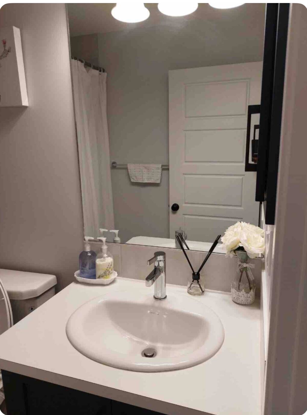 Towels, soap, shampoo, toilet paper