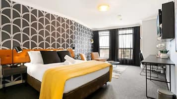 Strykjärn/strykbräda, wi-fi och sängkläder