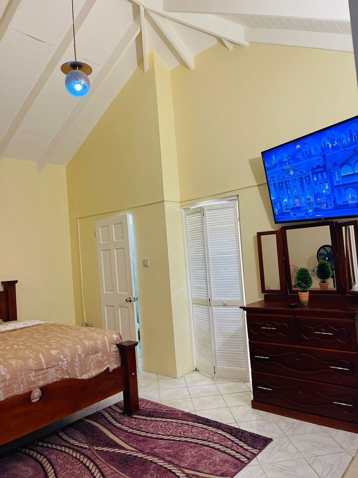 Vila, pemandangan halaman | 1 kamar tidur dan seprai antialergi