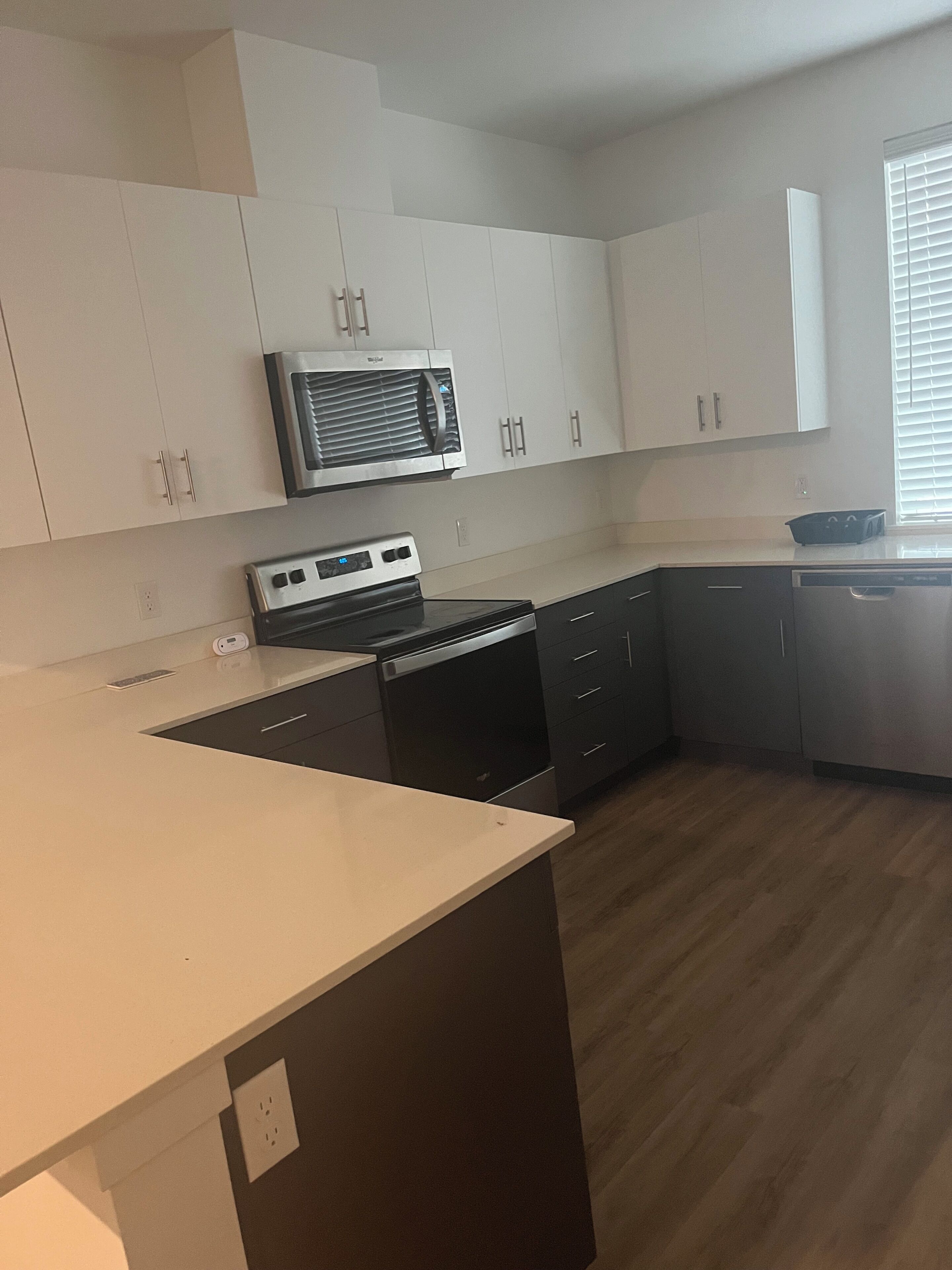 Mikrovågsugn, ugn, spishäll och diskmaskin