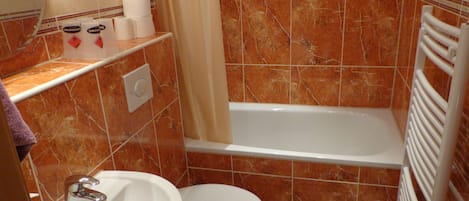 Towels, toilet paper