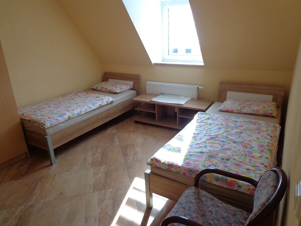 2 slaapkamers, wifi, beddengoed